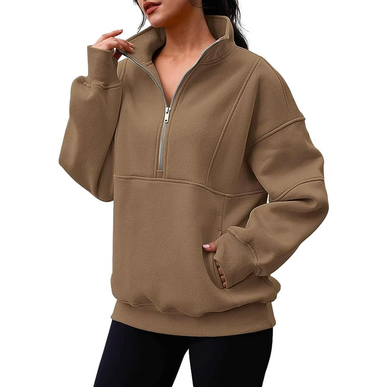 Simple Plush Splicing High Collar Zipper Jacket Simple Plush Splicing High Collar Zipper Jacket