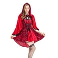 Women's Halloween Black Devil Costume Witch Costume Uniform Party