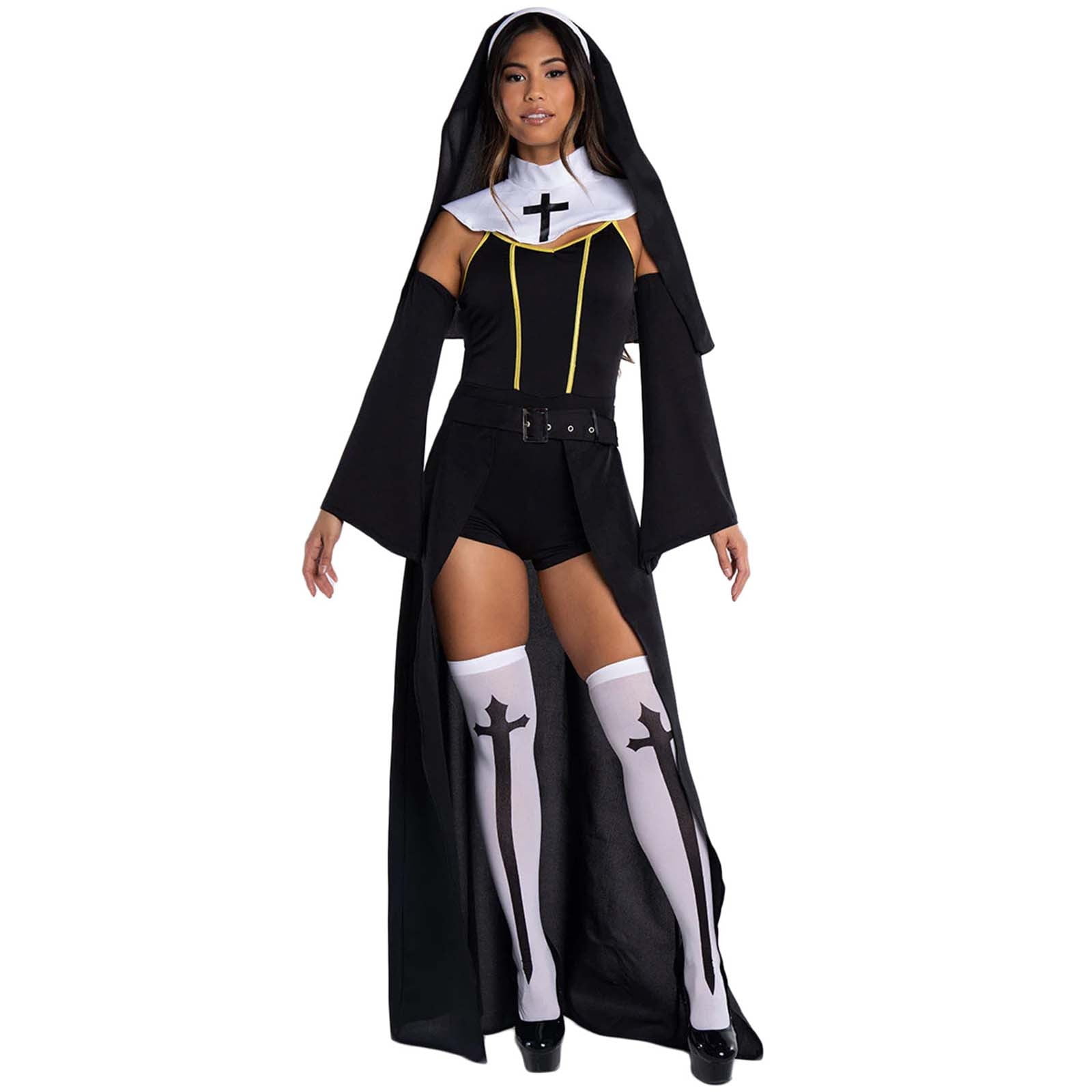 Women's Halloween Costumes Nun costume ladies Nun Halloween Costume ...