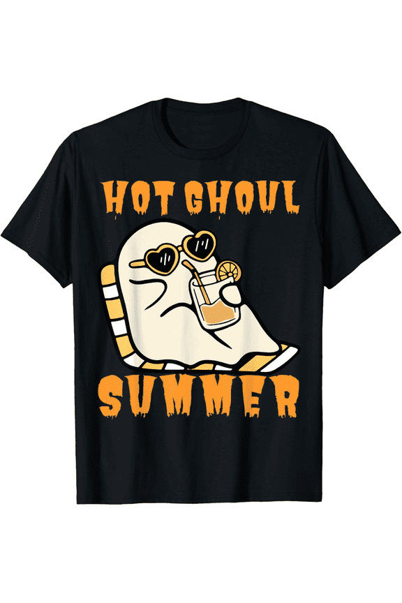 Women’s Halloween Ghost T-Shirt – Cute & Fun Spooky Graphic Tee for Costume Parties and Holiday Celebrations