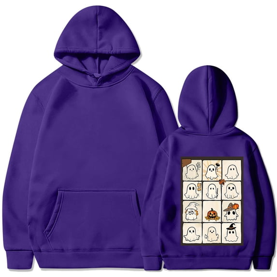 Women's Halloween Hoodies Sweatshirt with Pockets Long Sleeve Fashion Casual Hooded Sweatshirt Tops
