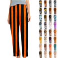 thumbnail image 1 of Women's Halloween Pajama Pants Soft Ghost Pumpkin Printed Sleepwear Stretch Long Lounge Bottoms Casual Sleep Pants S-5XL, 1 of 5