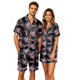 thumbnail image 1 of Women's Halloween Pajama Set Fall Winter Pajamas Short Sleeve Pjs Top and Pants Matching Shorts Set Cute Plus Size Pjs, 1 of 6