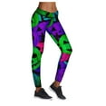 thumbnail image 1 of Women's Halloween Print Leggings Casual Stretchy Full Length Base Pants Soft Comfortable Yoga Workout Tights, 1 of 1