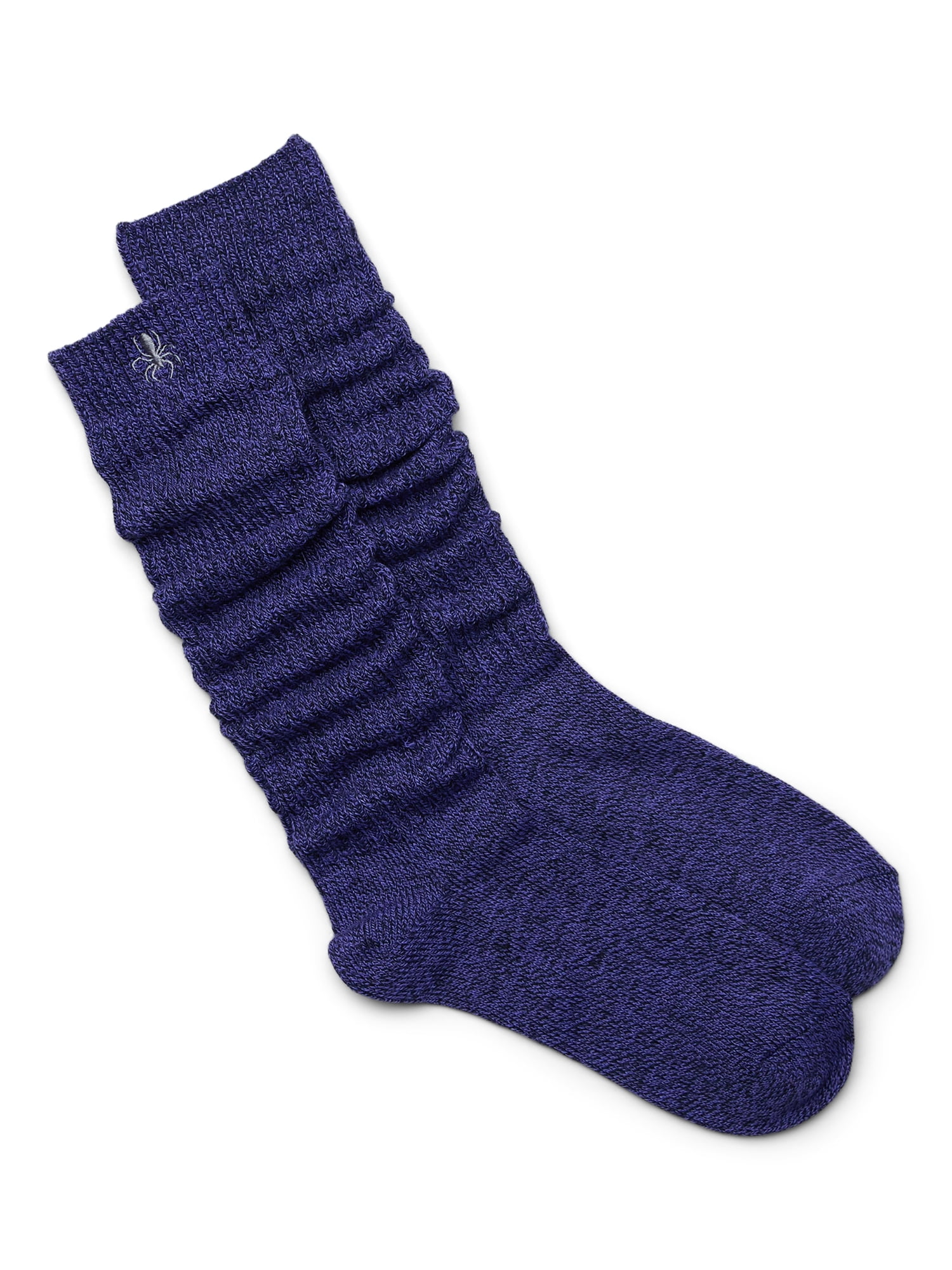 Women’s Halloween Spider Slouch Socks from Way to Celebrate, Size 4-10