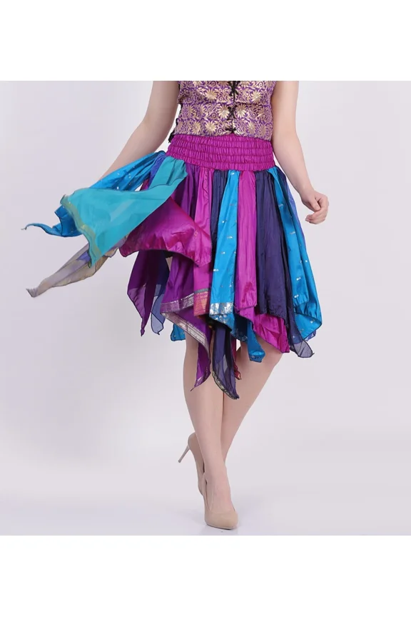 Women's Halloween Theme Party Tribal Pixie Cut style skirts 5pcs Assorted Lot