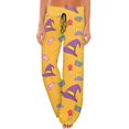 thumbnail image 1 of Women's Halloween-Themed Pajama Pants Cute Ghosts, Pumpkins, and Witches Design Soft and Comfortable Lounge Pants, 1 of 5