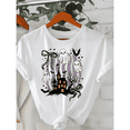 thumbnail image 1 of Women’s Halloween White Ghost Shirts – Fun Spooky Graphic, Casual Fashion Party T-Shirt, 1 of 8