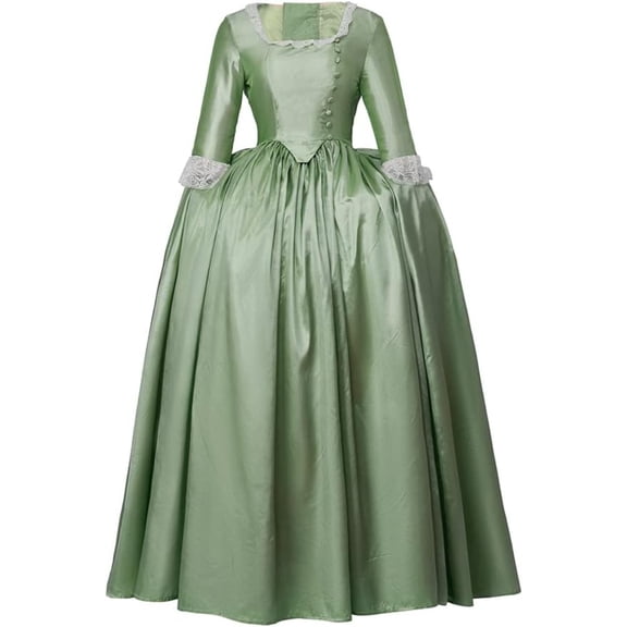 Women's Hamilton Elizabeth Schuyler Dress Gown Musical Hamilton Dress