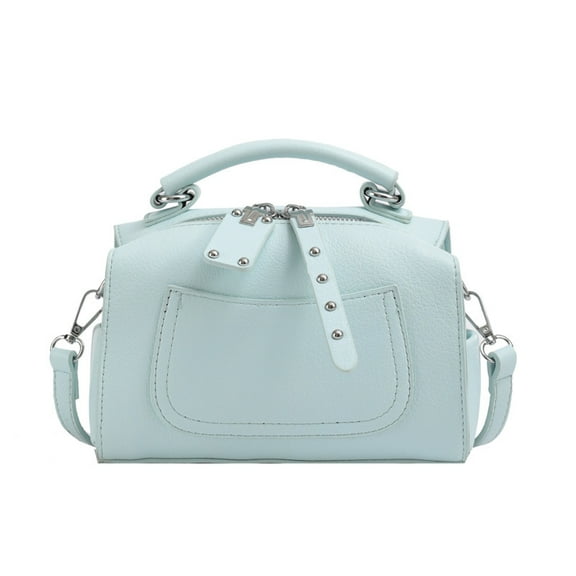 Women's Handbag Fashionable Small Square Bag Shoulder Bag Soft Leather Cross Bag