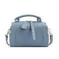 thumbnail image 1 of Women's Handbag Fashionable Small Square Bag Shoulder Bag Soft Leather Cross Bag, 1 of 23
