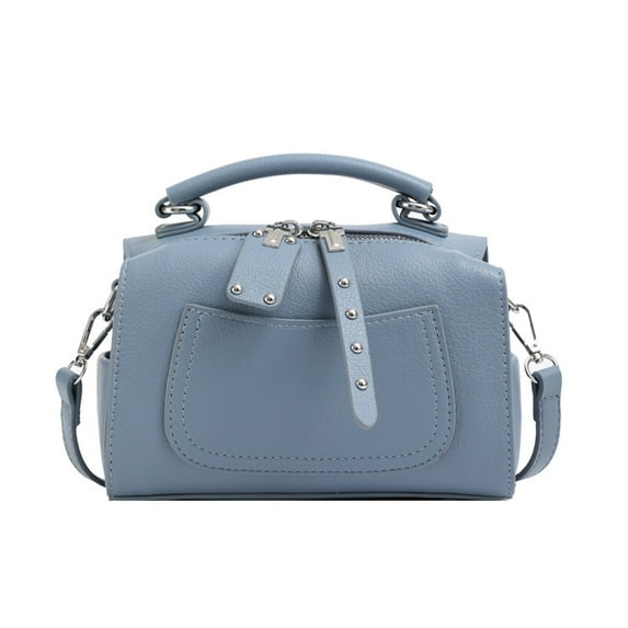 Women's Handbag Fashionable Small Square Bag Shoulder Bag Soft Leather Cross Bag