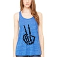 thumbnail image 1 of Women's Handbones Printed Flowy Racerback Tank Top, 1 of 1
