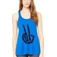 thumbnail image 1 of Women's Handbones Printed Flowy Racerback Tank Top, 1 of 1