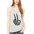thumbnail image 1 of Women's Handbones Printed Flowy Racerback Tank Top, 1 of 1