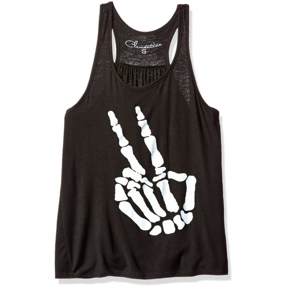 Women's Handbones Printed Flowy Racerback Tank Top