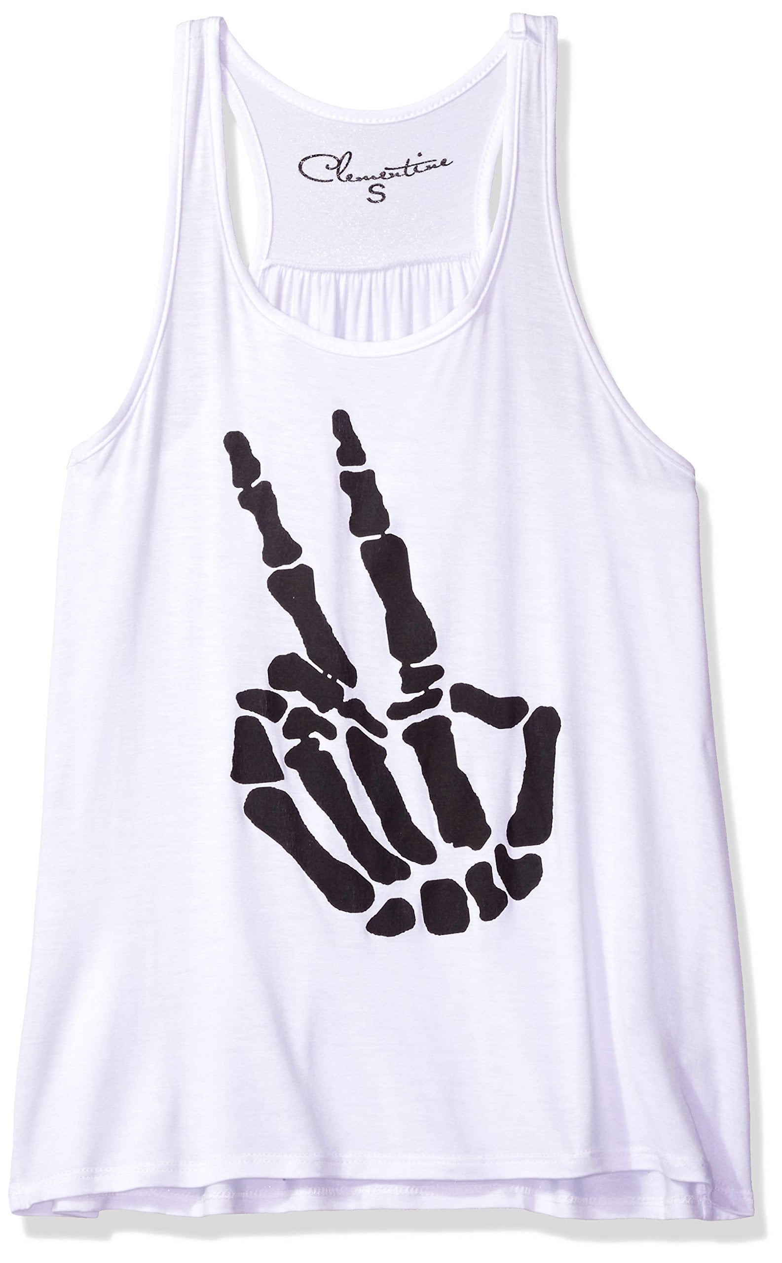 Women's Handbones Printed Flowy Racerback Tank Top
