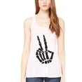 thumbnail image 1 of Women's Handbones Printed Flowy Racerback Tank Top, 1 of 1