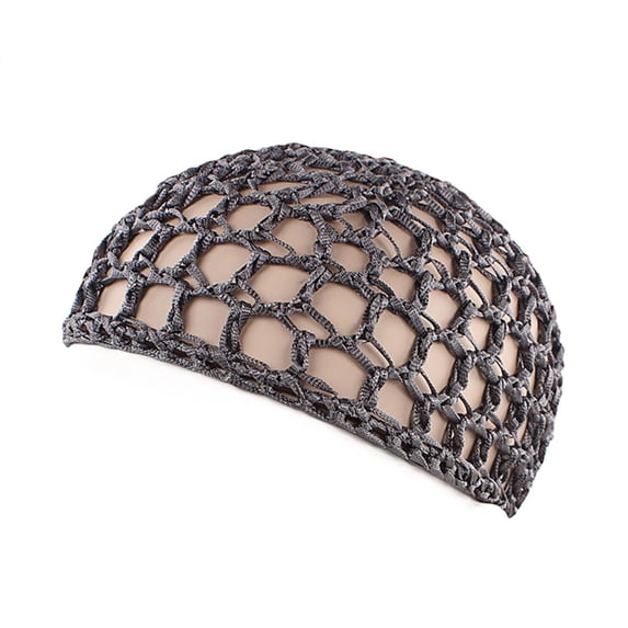 Women's Handmade Hairnet Wig Cap Solid Color Top Net Sleeping Hair Care Cap