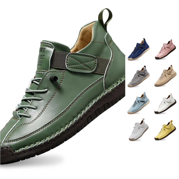 Women's Handmade Soft Sole Slip-On Loafers Lightweight Breathable Comfort
