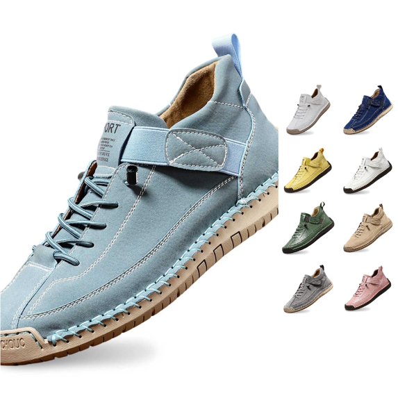 Women's Handmade Soft Sole Slip-On Loafers Lightweight Breathable Comfort