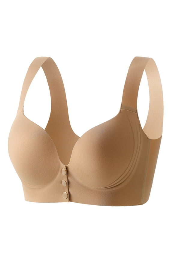 Women's Hands Pumping Bra Maternity Nursing Bra Adjustable Support Comfortable Breastfeeding Bra for Lactating