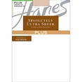 thumbnail image 1 of Hanes Absolutely Ultra Sheer Control Top Pantyhose with Reinforced Toe (Plus Size) Barely There 3PLUS Women's, 1 of 2