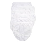 Hanes Ultimate Womens Brief 6-Pack Breathable Underwear High Rise Waist Cool Comfort Tagless