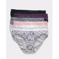 thumbnail image 1 of Hanes Ultimate Bikini 6-Pack Women's Underwear Breathable Cotton Tagfree Cool Comfort, 1 of 5