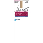 Hanes Silk Reflections Silky Sheer Knee Highs, Toe, 2-Pairs Little Color Women's
