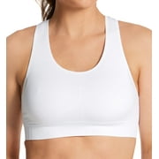 Women's Hanes DHS101 Seamless Racerback Sports Bra (True White XS)