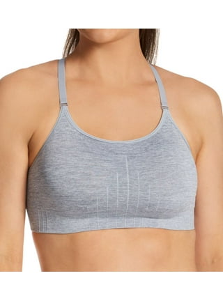 Hanes Sport Women's Size Small Charcoal Heather Gray Padded Racerback Bra  NWT