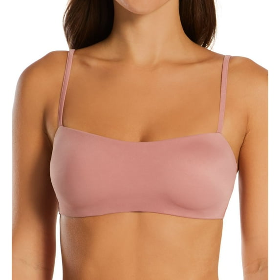 Women's Hanes DHY205 Authentic Bandeau Contour Bralette (Earthen Tan L (D/DD))