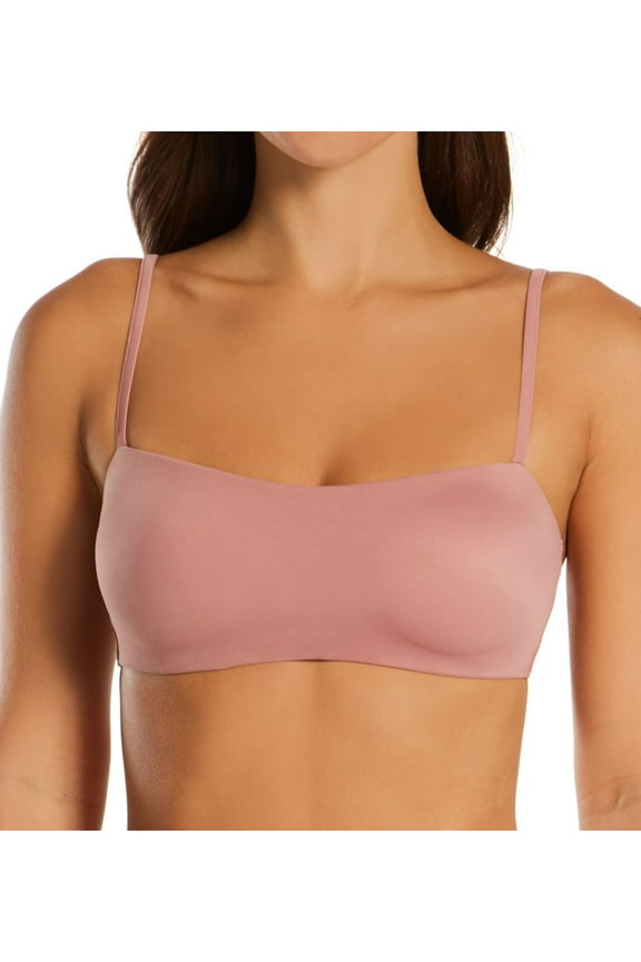 Women's Hanes DHY205 Authentic Bandeau Contour Bralette (Earthen Tan XL (D/DD))