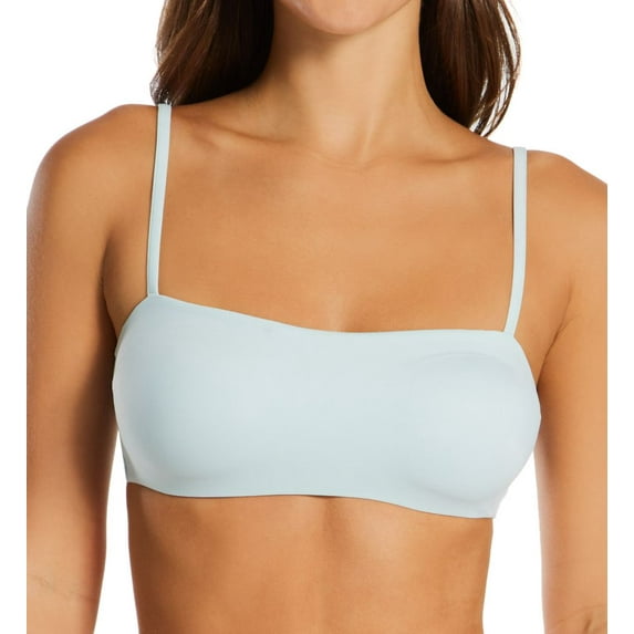 Women's Hanes DHY205 Authentic Bandeau Contour Bralette (Soft Celadon XL (D/DD))