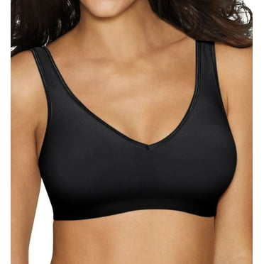 Women's Hanes G796 SmoothTec ComfortFlex Fit Wirefree Bra (Black S)