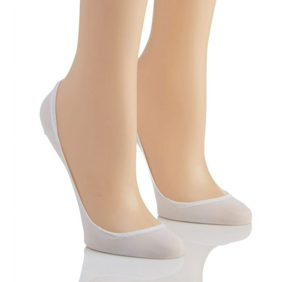 Women's Hanes HST001 X-Low Microfiber Foot Covers - 2 Pack