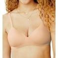 thumbnail image 1 of Women's Hanes HU03 Ultimate T-Shirt Soft Contour Wirefree Bra (Nude Micro Dot 40B), 1 of 4