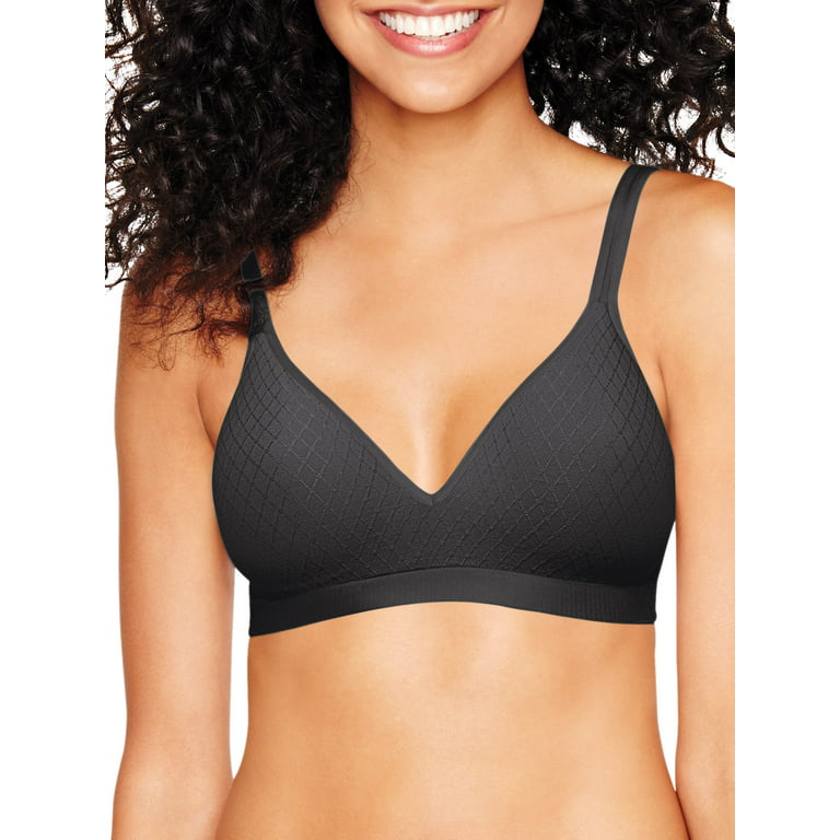 Hanes Barely There Womens Ultimate Perfect Coverage WireFree 4546 Bra