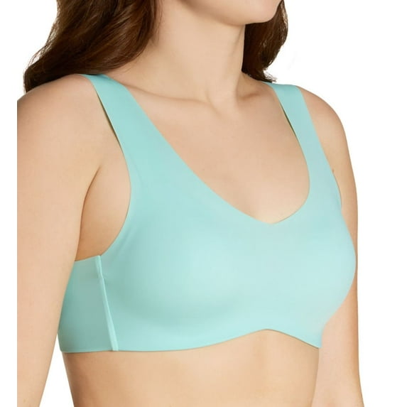 Women's Hanes HU39 Ultra Light Comfort Back Close Bra (Tidal Foam Green L)