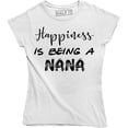 thumbnail image 1 of Women's Happiness Is Being A Nana Adorable Grandma Mom T-Shirt, 1 of 4