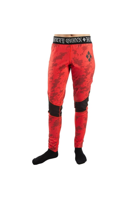 Women's Harley Quinn Full Length Active Leggings Size XL