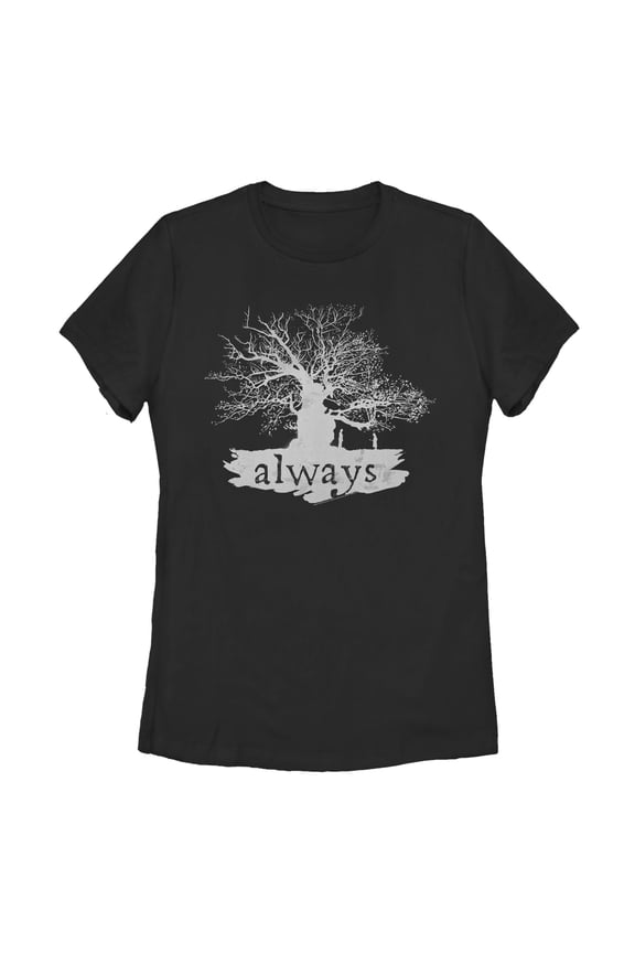 Women's Harry Potter Always Tree Graphic T-Shirt