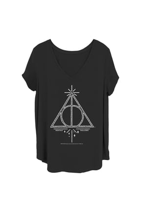 Women's Harry Potter Deathly Hallows Symbol Graphic T-Shirt