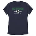 thumbnail image 1 of Women's Harry Potter Distressed Slytherin Traits  Graphic Tee Navy Blue X Large, 1 of 4
