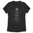 thumbnail image 1 of Women's Harry Potter Dumbledore Happiness Quote  Graphic Tee Black 2X Large, 1 of 4