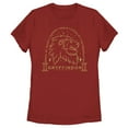 thumbnail image 1 of Women's Harry Potter Gryffindor House Emblem  Graphic Tee Red Medium, 1 of 4