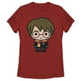 thumbnail image 1 of Women's Harry Potter Harry Kawaii Cutie  Graphic Tee Red Large, 1 of 4
