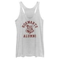 thumbnail image 1 of Women's Harry Potter Hogwarts Alumni Racerback Tank Top White Heather Large, 1 of 4