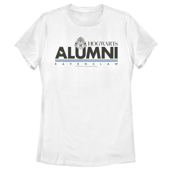 Women's Harry Potter Hogwarts Alumni Ravenclaw  Graphic Tee White X Large